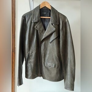 Lucky Brand Men's Vegan (faux) Leather Jacket - Dark Brown